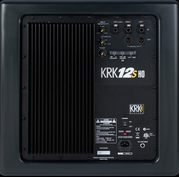 KRK 12sHO Subwoofer - Image 2