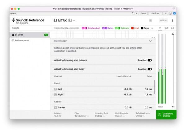 SoundID Reference for Multichannel