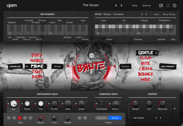 Virtual Drummer BRUTE