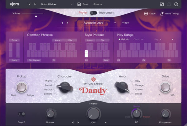 Virtual Bassist DANDY