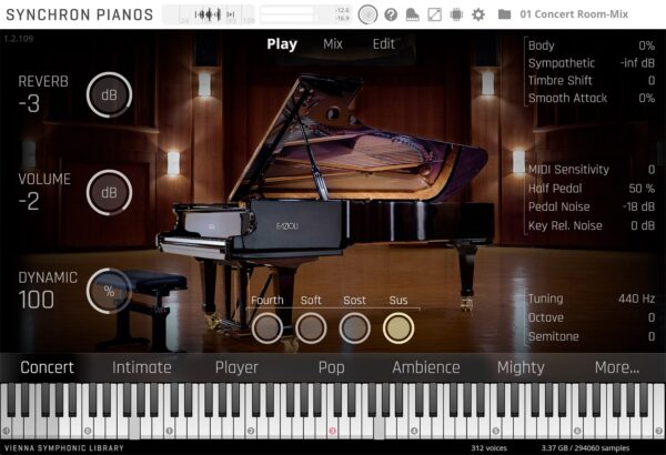 Synchron Fazioli F308 - Image 2