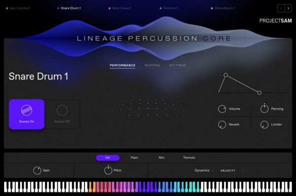 Lineage Percussion CORE