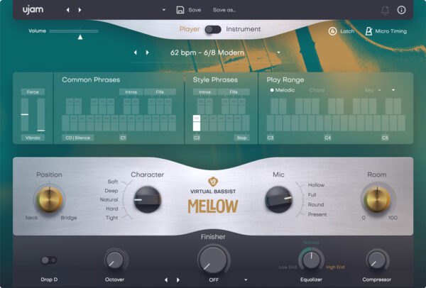 Virtual Bassist MELLOW 2
