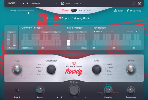 Virtual Bassist ROWDY 2