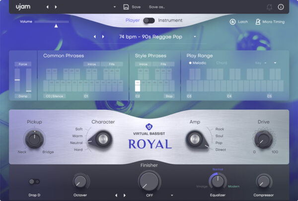 Virtual Bassist ROYAL 2