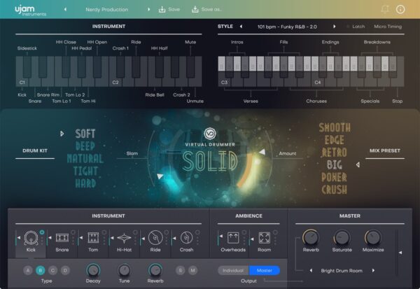Virtual Drummer SOLID 2