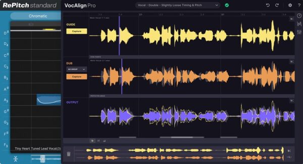 Repitch Standard and Vocalign Pro combo