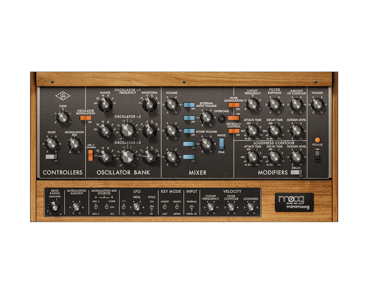 UAD Moog Minimoog