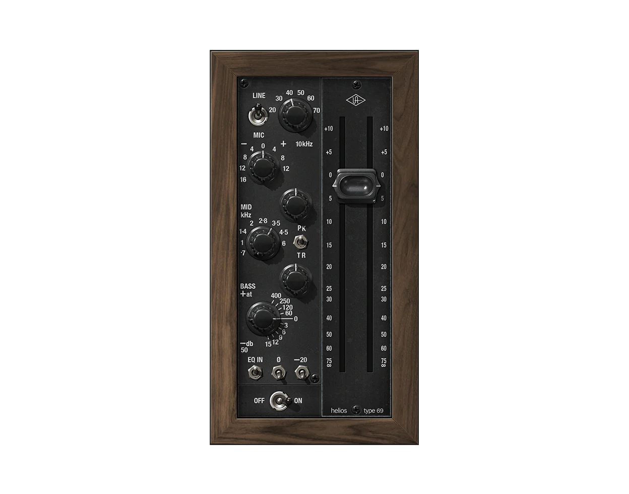 UAD Helios Type 69 Preamp and EQ Collection
