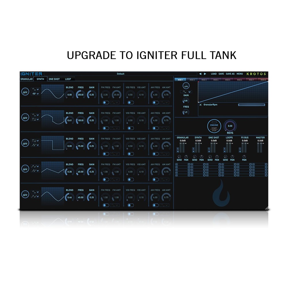 Igniter to Igniter Full Tank Upgrade