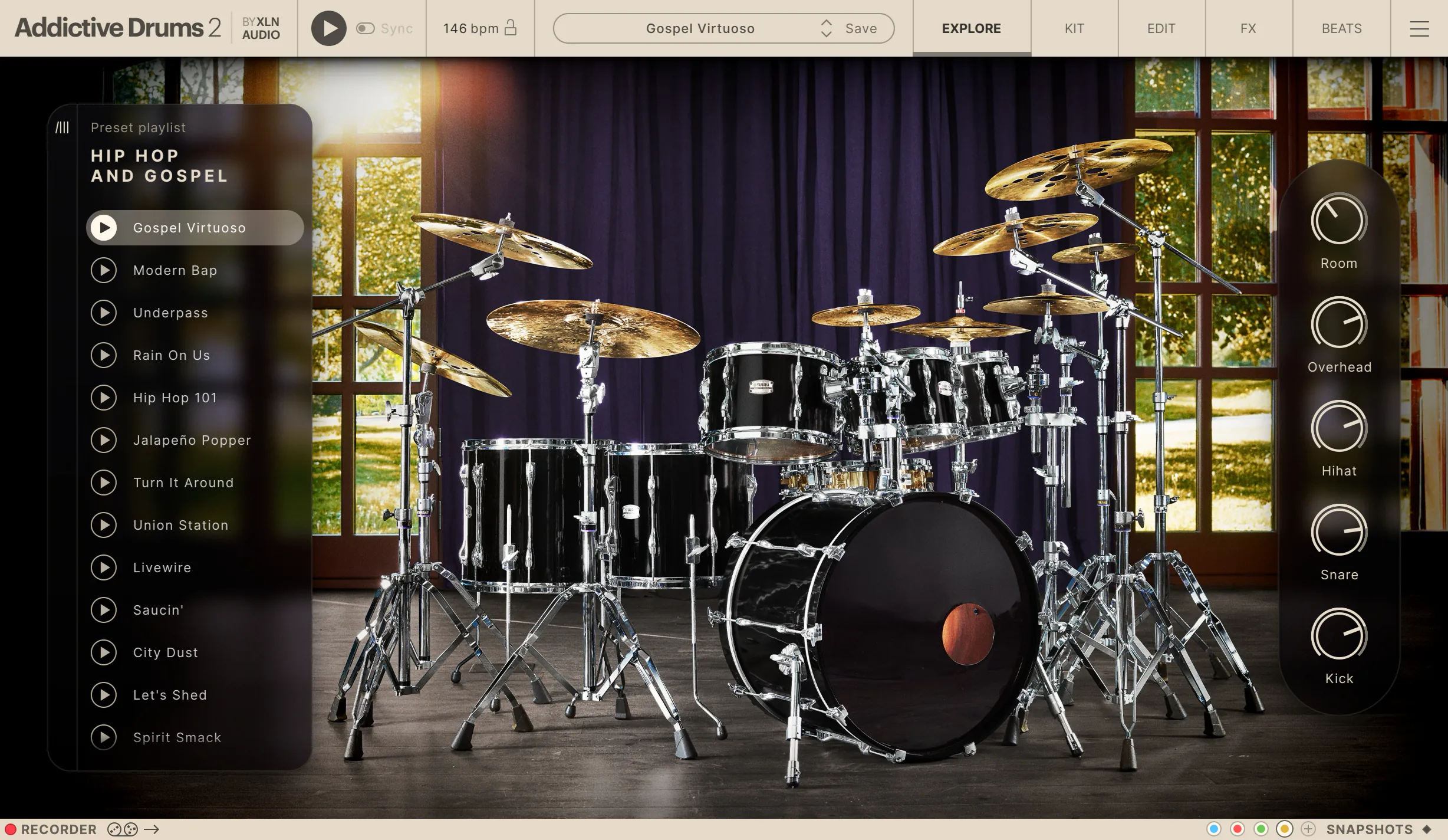 Addictive Drums 2 - HIP HOP AND GOSPEL COLLECTION