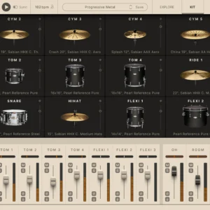 Addictive Drums 2 - PROGRESSIVE AND HEAVY COLLECTION