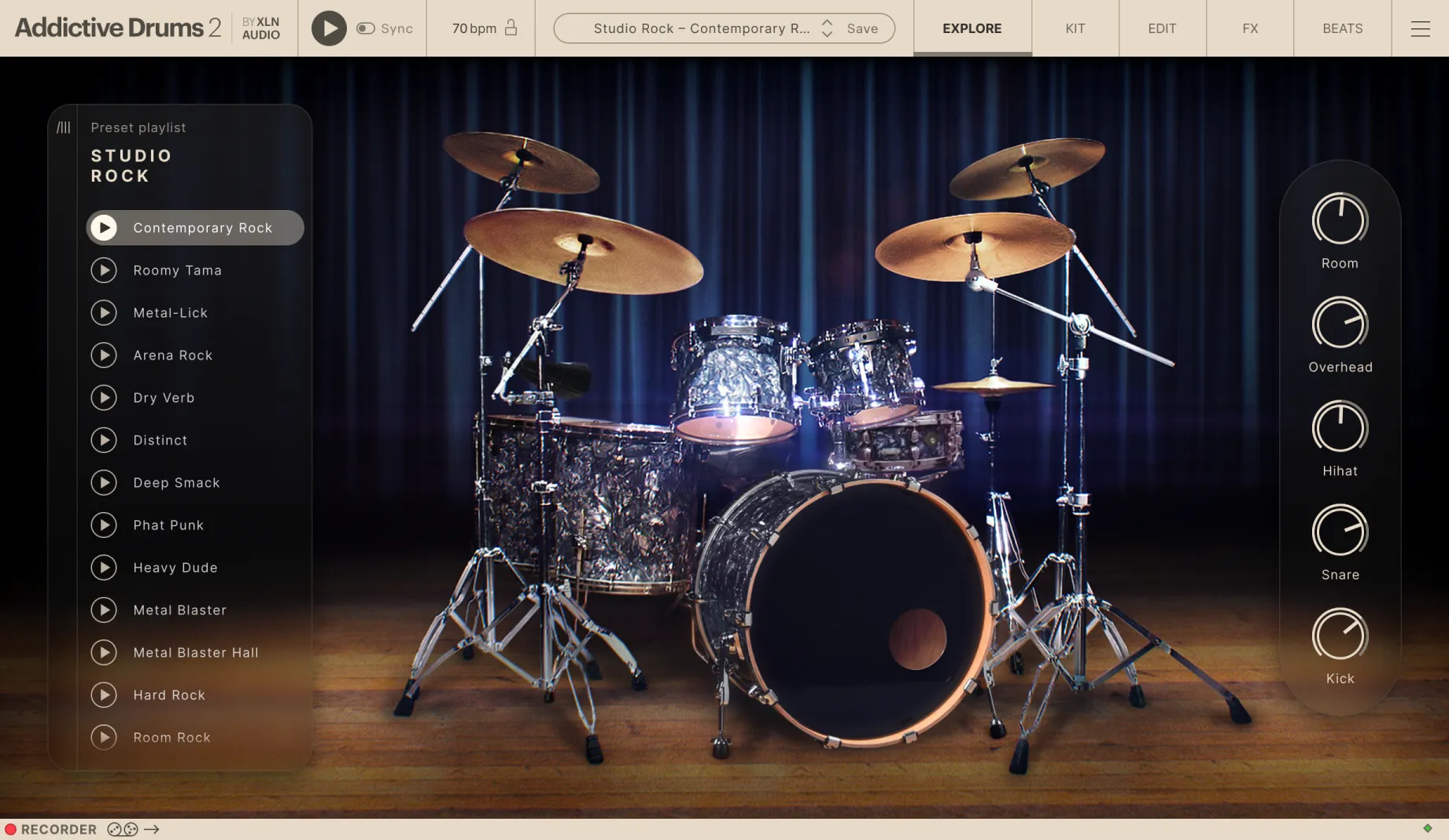 Addictive Drums 2: Studio Rock ADpak