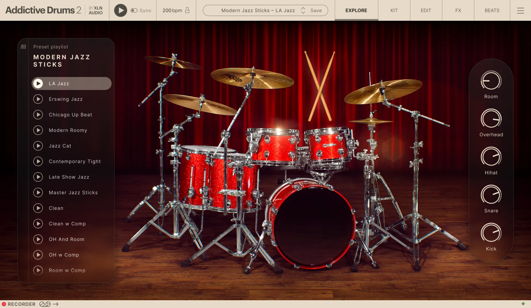 Addictive Drums 2: Modern Jazz Sticks ADpak
