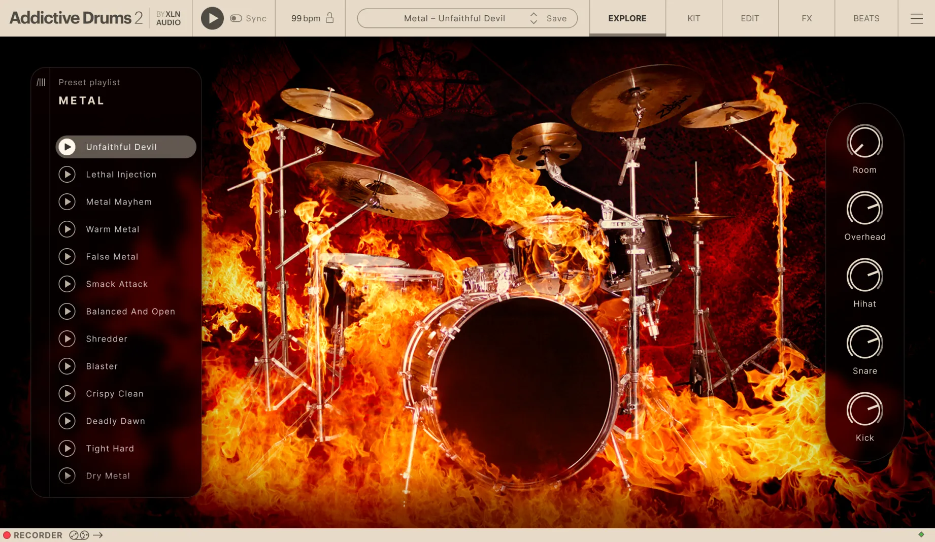 Addictive Drums 2: Metal ADpak