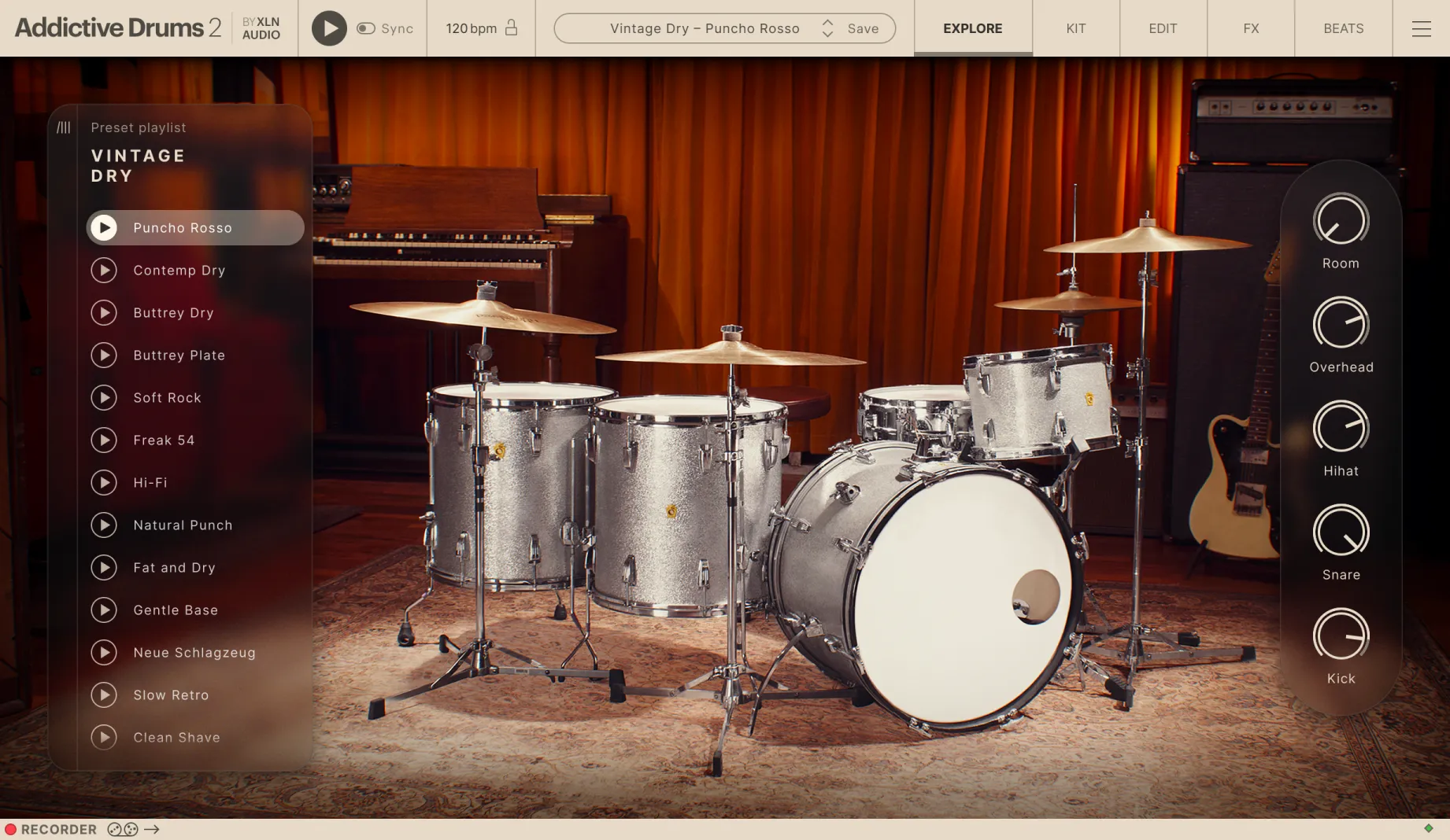 Addictive Drums 2: Vintage Dry ADpak