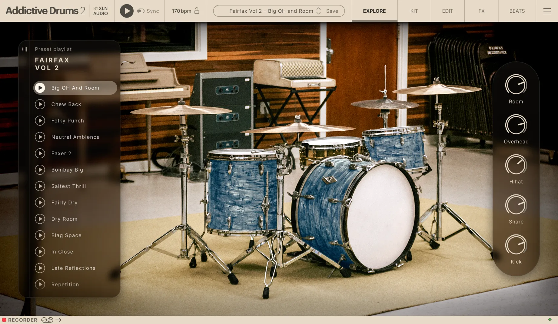 Addictive Drums 2: Fairfax Vol. 2 ADpak
